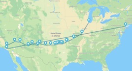 Ruta 66, desde Chicago hasta Los Ángeles y Nueva York