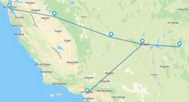 Ruta por la Costa Oeste