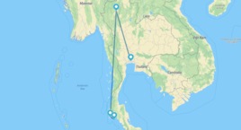 Bangkok, Chiang Mai, Phuket y Phi Phi