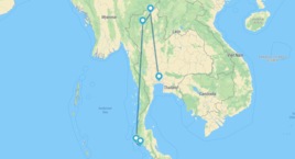 Bangkok, Chiang Rai, Chiang Mai, Phuket y Phi Phi