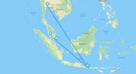 Kuala Lumpur, Singapur, Bali y Bangkok