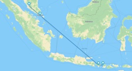 Kuala Lumpur, Singapur, Bali e Islas Gili