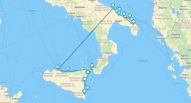 Ruta por lo mejor de Apulia y Sicilia, de Palermo a Catania