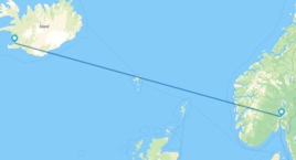 Oslo y Reykjavik