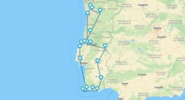 Del Algarve a Oporto desde Lisboa