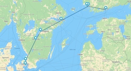 Copenhague, Estocolmo y Helsinki