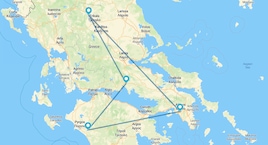 Atenas y Peloponeso: Olimpia, Delfos y Meteora