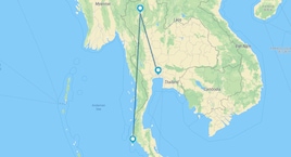 Bangkok, Chiang Mai y Phuket