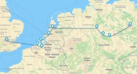 Londres, Ámsterdam y Berlín