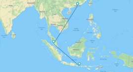 Hong Kong, Kuala Lumpur y Bali