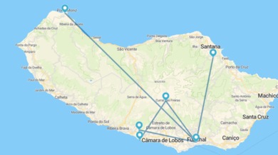 Madeira con Trekking en Levada Norte