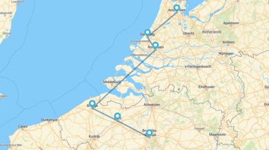 Bélgica y Holanda