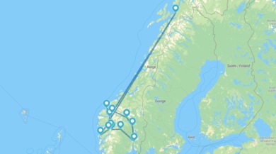 Fiordos del Norte y Ålesund