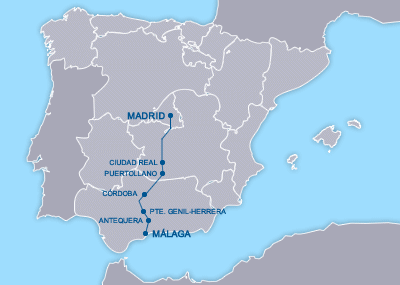 AVE Madrid Málaga