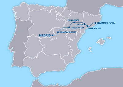 AVE Madrid Barcelona
