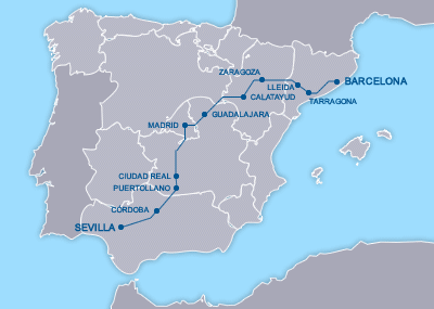 AVE Sevilla Barcelona
